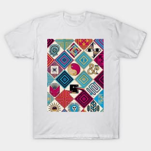 Quilted Abstract Dream T-Shirt